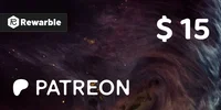 Patreon 15 USD Gift Card (Global) thumb 2
