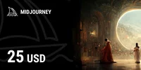 Midjourney 25 USD Gift Card (Global) thumb 2