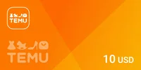 Temu 10 USD Gift Card (Global) thumb 2