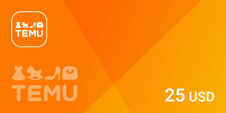 Temu 25 USD Gift Card (Global) gallery image 2