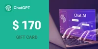 ChatGPT 170 USD Gift Card (Global) thumb 2