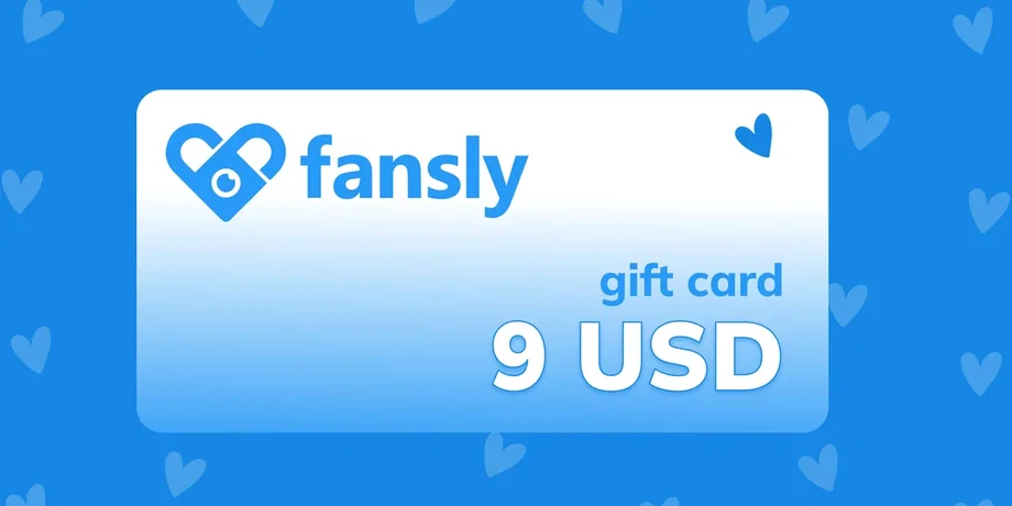 Fansly 9 USD Gift Card (Global) gallery image 2