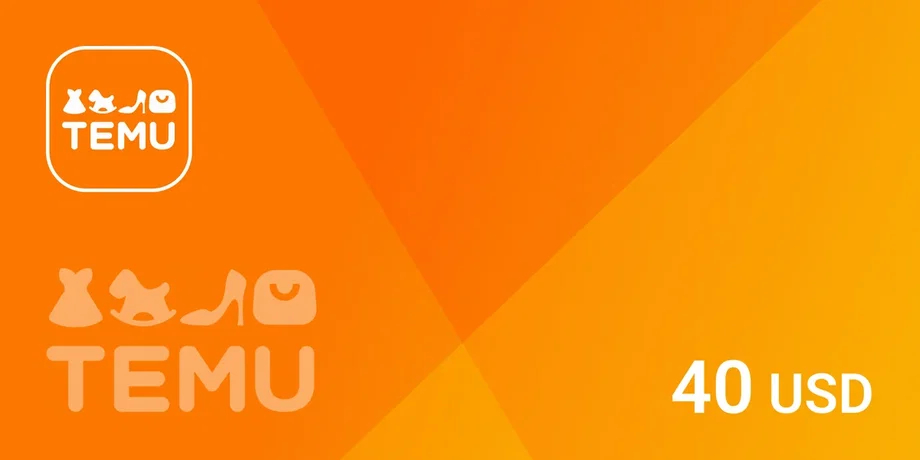 Temu 40 USD Gift Card (Global) gallery image 2