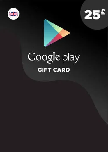 Google Play 25 GBP Gift Card (United Kingdom) gallery image 2