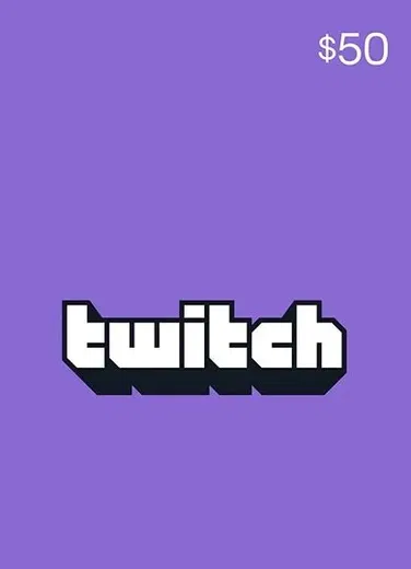 Twitch 50 USD Gift Card (United States) gallery image 2