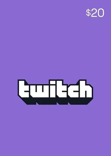 Twitch 20 USD Gift Card (United States) gallery image 2