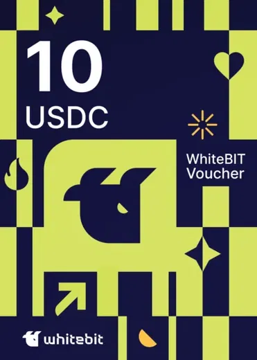 WhiteBIT 10 USD Coin (USDC) Crypto Voucher gallery image 2