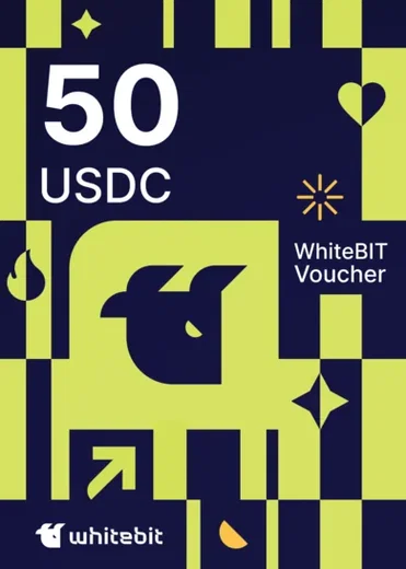 WhiteBIT 50 USD Coin (USDC) Crypto Voucher gallery image 2