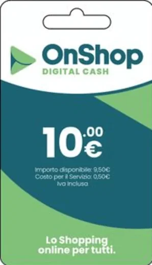 OnShop 10 EUR Gift Card (Italy) gallery image 1