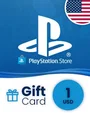 PlayStation Network 1 USD Gift Card (United States) thumb 2