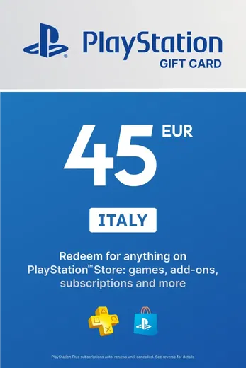 PlayStation Network 45 EUR Gift Card (Italy) gallery image 2