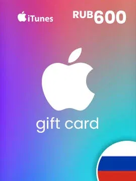 Apple iTunes 600 RUB Gift Card (Russia) gallery image 2