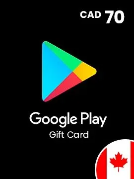 Google Play 70 CAD Gift Card (Canada) gallery image 2