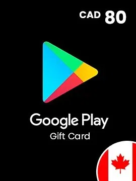 Google Play 80 CAD Gift Card (Canada) gallery image 2