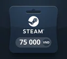 Steam Wallet 75000 VND Gift Card (Global) thumb 2
