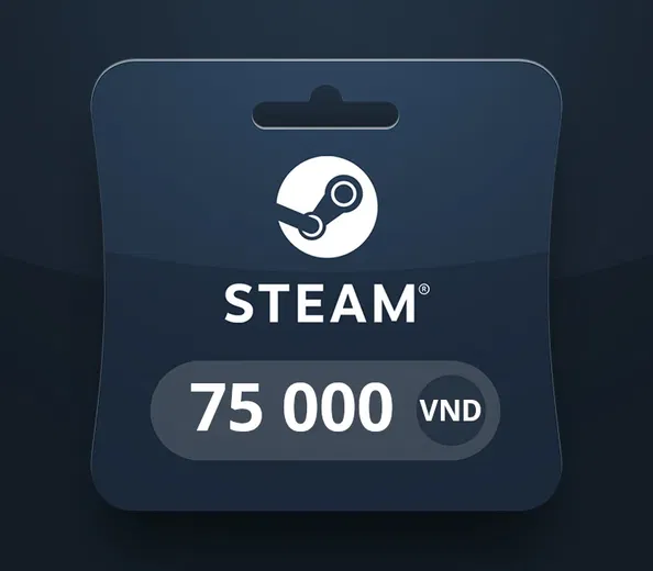 Steam Wallet 75000 VND Gift Card (Global) gallery image 2