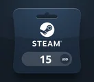 Steam Wallet 15 USD Gift Card (Africa) thumb 2