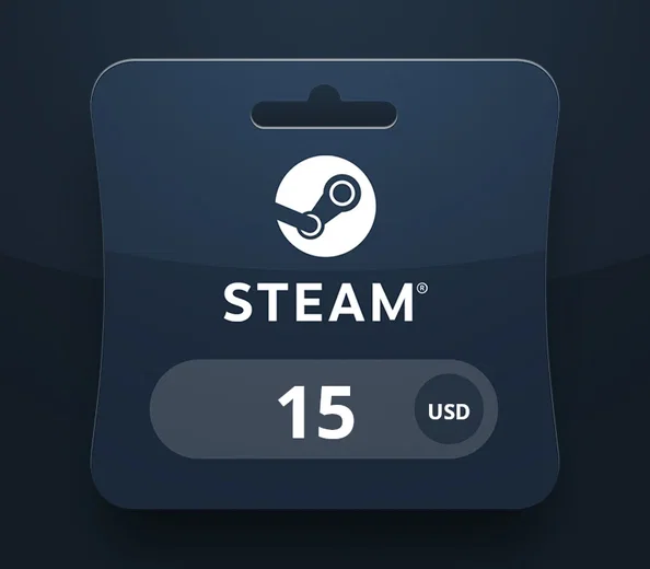 Steam Wallet 15 USD Gift Card (Africa) gallery image 2