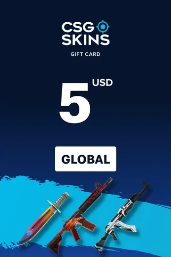 CSGO-Skins 5 USD Gift Card (Global) gallery image 2