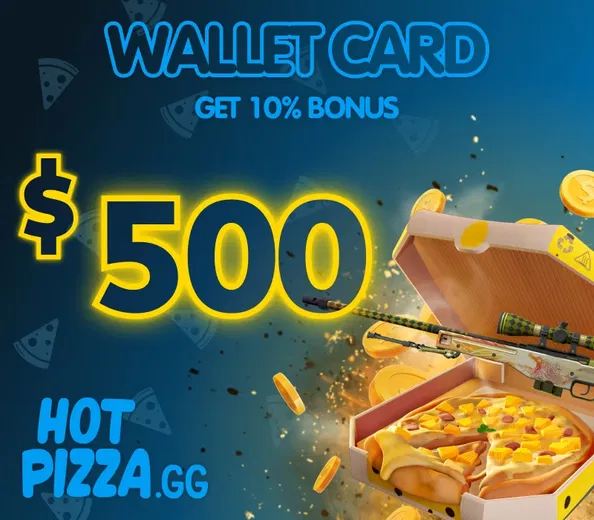 HOTPIZZA.GG 500 USD Gift Card (Global) gallery image 2