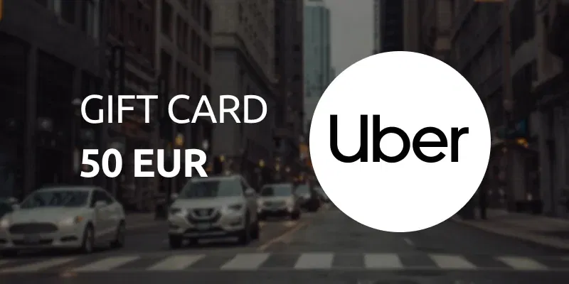 Uber 50 EUR Gift Card (Belgium) gallery image 2