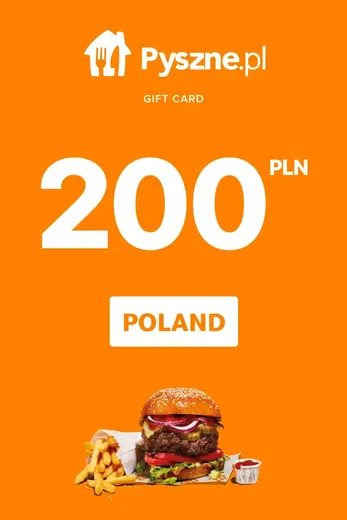 Pyszne.pl 200 PLN Gift Card (Poland) gallery image 2