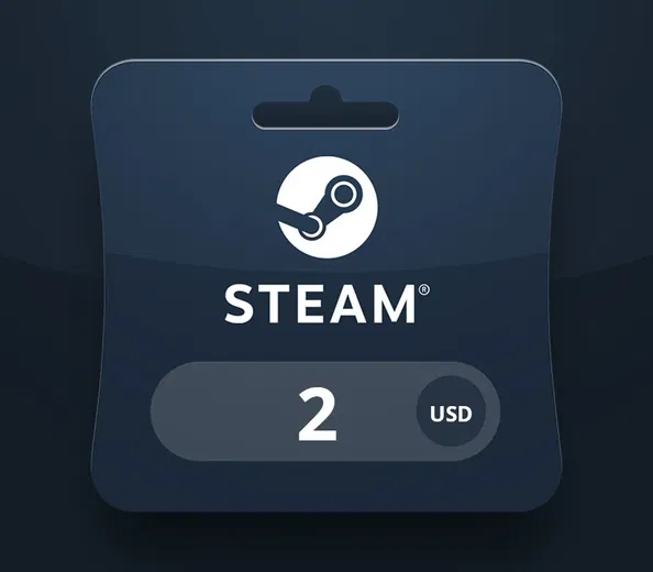 Steam Wallet 2 USD Gift Card (Africa) gallery image 2
