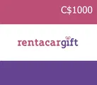 RentacarGift 1000 CAD Gift Card (Canada) thumb 2