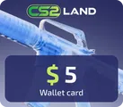 CS2Land 5 USD Gift Card (Global) thumb 2