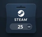 Steam Wallet 25 USD Gift Card (Africa) thumb 2