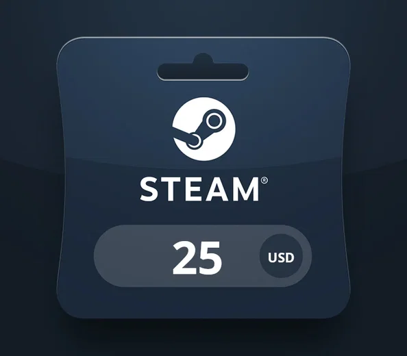 Steam Wallet 25 USD Gift Card (Africa) gallery image 2