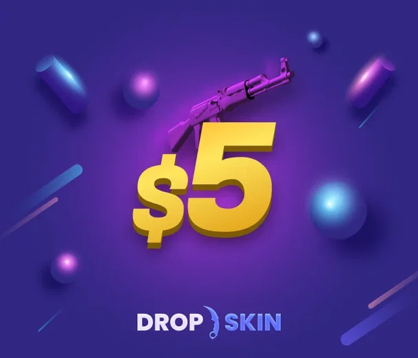Drop.skin 5 USD Gift Card (Global) gallery image 2
