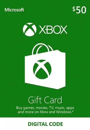 Xbox 50 USD Gift Card (United States) gallery image 2