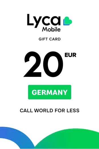 Lyca Mobile 20 EUR Gift Card (Germany) gallery image 2