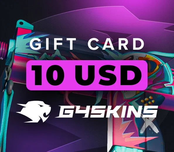 G4Skins.com 10 USD Gift Card (ROW) gallery image 2