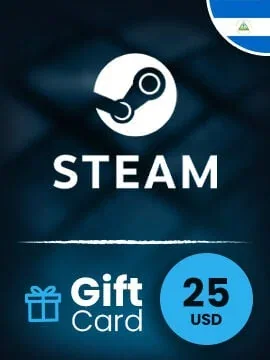 Steam Wallet 25 USD Gift Card (Nicaragua) gallery image 2