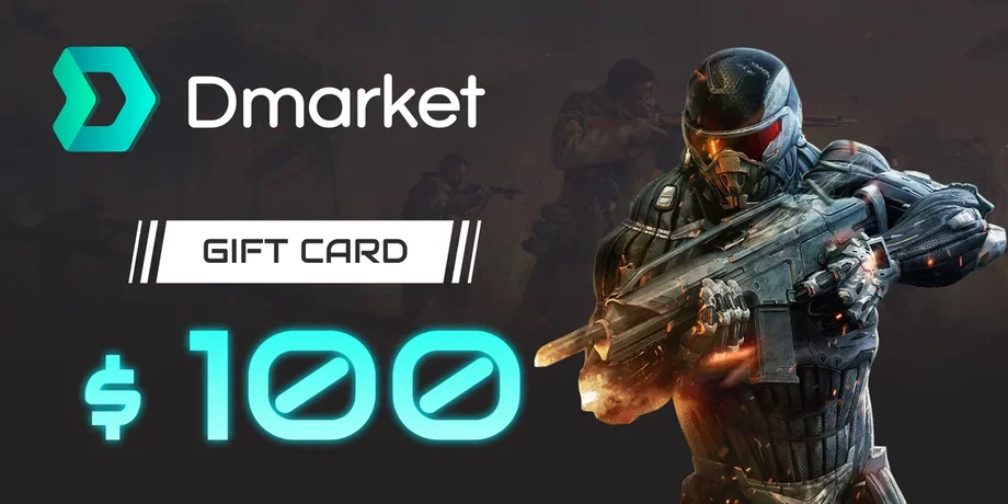 DMarket 100 USD Gift Card (Global) gallery image 2