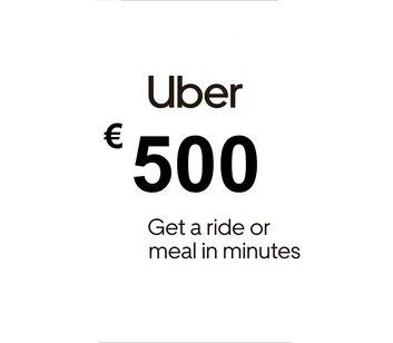 Uber 500 EUR Gift Card (Belgium)