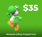 Nintendo eShop 35 USD Gift Card (Canada) thumb 1