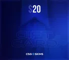 CSGO-Skins 20 USD Gift Card (Global) thumb 2