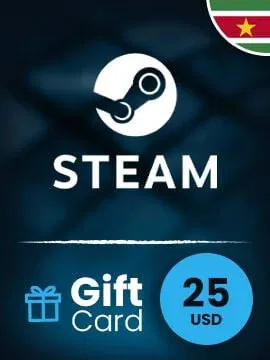 Steam Wallet 25 USD Gift Card (Suriname) gallery image 2