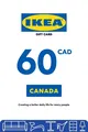 IKEA 60 CAD Gift Card (Canada) thumb 2