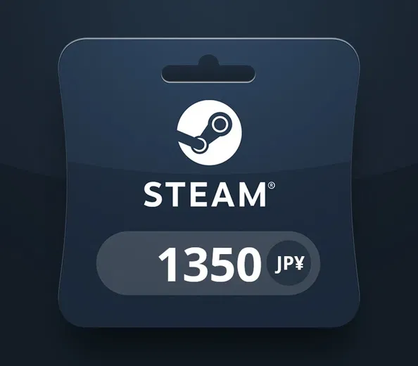 Steam Wallet 1350 JPY Gift Card (Asia) gallery image 2