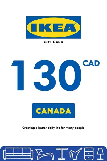 IKEA 130 CAD Gift Card (Canada) gallery image 2
