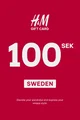 H&M 100 SEK Gift Card (Sweden) thumb 2