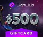Skin.Club 500 USD Gift Card (ROW) thumb 2