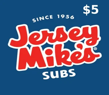 Jersey Mike's 5 USD Gift Card (United States)