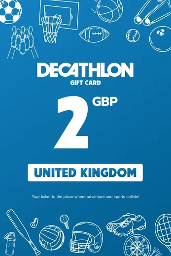 Decathlon 2 GBP Gift Card (United Kingdom) gallery image 2