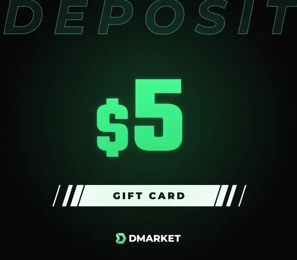 DMarket 5 USD Gift Card (ROW) gallery image 2