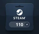 Steam Wallet 110 PLN Gift Card (Global) thumb 2